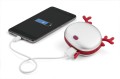 Powerbank - ogrzewacz, 4500 mAh, 93 x 83 x 33 mm, opcja włączenia funkcji podgrzewania - do 55 st.