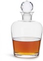 Karafka do whiskey, ręcznie dmuchane szkło, kryształowy korek, 800 ml, pudełko
