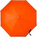 Parasol - podwójny automat, 8 paneli, metal, włókno szklane, poliester pongee, śr. 95 x 30 cm, pokrowiec
