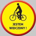 znaczek - odblaskowy