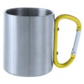 Kubek turystyczny, stal nierdzewna, 200 ml, śr. 70 x 80 mm

