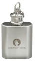 Brelok - piersiówka, 30 ml, 4 x 7,2 cm, karabińczyk, pudełko upominkowe