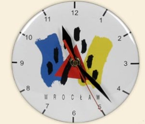 Zegar stojący - znaczek