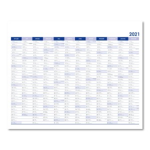 Kalendarz reklamowy ścienny z PVC