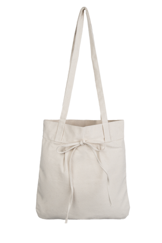 Torba z troczkiem, bawełna, 42 x 44 cm, uszy 65 x 2,5 cm, cena na zapytanie