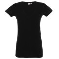 Koszulka damska V-neck, bawełna półczesana 160g