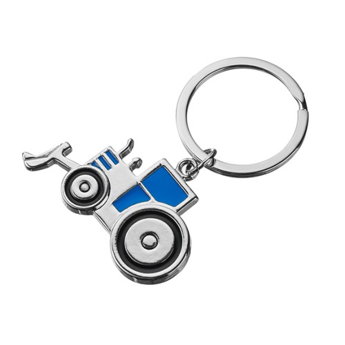 Brelok - traktor, metal, pudełko