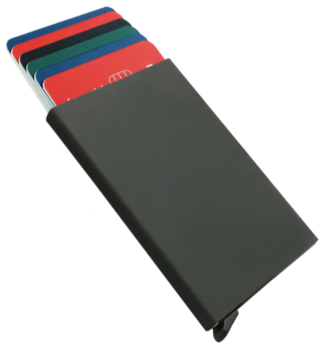 etui - reklamowe - karty - RFID - ochrona - podróż - opłaty - znakowanie - laser - nadruk
