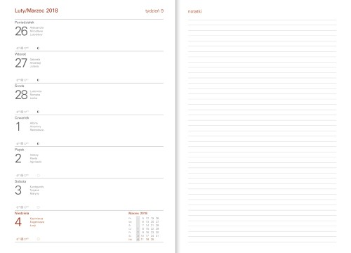 kalendarz - reklamowy - gadżet - upominek - reklamowy - znakowanie - nadruk - tłoczenie - biuro - czas - nowy rok - notes - nauczyciela - akademicki
