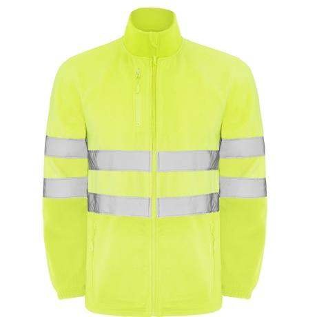 Polar odblaskowy, poliester 300g, wiatroszczelny, zgodny z UNE-EN ISO 13688 i 20471:2013
