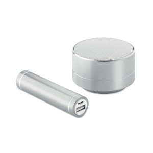 Zestaw głośnik BT + powerbank