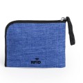 Etui na karty z ochroną RFID - portmonetka, poliester, 113 x 81 x 12 mm
