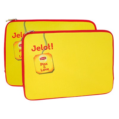 Etui na tablet z nadrukiem w pełnym kolorze, poliester z pianka, nadruk jednostronny, cena dla tabletu 8", 100 szt. Opcje 11, 13, 15"