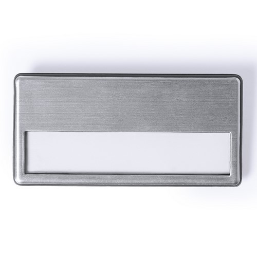 Identyfikator aluminiowy, 68 x 34 x 9 mm
