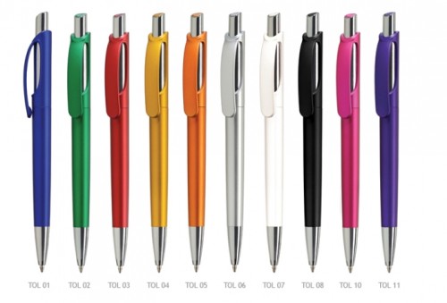 Długopis reklamowy, śr. 10 mm, wkład niebieski jumbo
