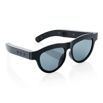 Okulary słoneczne z głośnikiem bluetooth, ABS, bateria 40 mAh, ochrona UV 400

