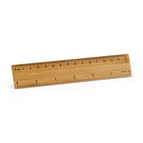 Linijka bambusowa, 160 x 30 x 1,6 mm
