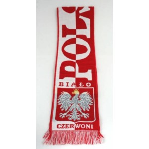 Szalik kibica, dwustronny