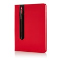 Notes A5 z długopisem, 80 kartek w linie, długopis touch pen, pudełko
