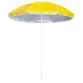 Parasol plażowy, nylon 150g, śr. 150 x 176 cm, chroni przed UV, pokrowiec
