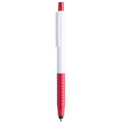 Długopis touch pen, śr. 10 x 140 mm, ABS, rysik do ekranu