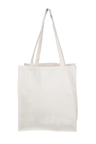 Torba bawełniana z dnem, podwójne przeszycia, 38 x 42 x 8 cm, uszy 68 x 2,5 cm, cena zapytanie