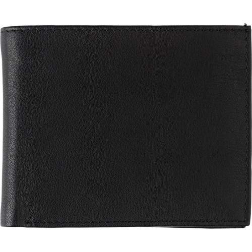 Portfel  z ochroną RFID, skóra, 115 x 93 x 10 mm
