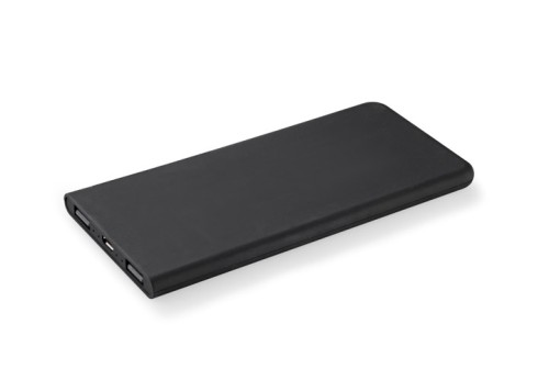 Powerbank z podświetlonym logo, 4000 mAh, 140 x 68 x 9 mm