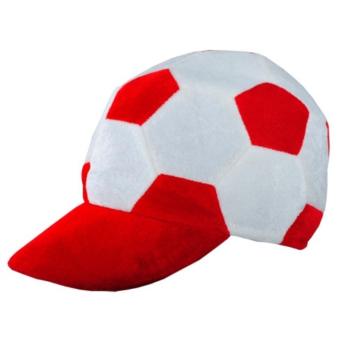 Czapka kibica, poliester, spandex, 200 x 200 x 200 mm
