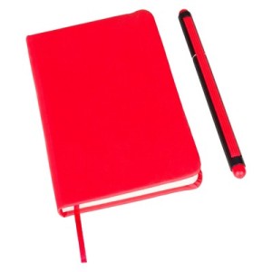 Notes z długopisem