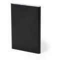 Powerbank aluminiowy, aluminium, 65 x 94 x 9 mm, 2000 mAh, wejście USB typ c, micro USB
