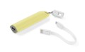 Powerbank - brelok, tworzywo, 115 x 34 x 22 mm, 2600 mAh
