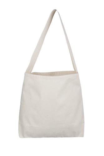 Torba z dnem i jednym uchem, bawełna, 38 x 42 x 8 cm, ucho 80 x 8 cm, cena na zapytanie