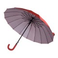 Parasol automatyczny, poliester 190T, 16 paneli, śr. 120 x 84 cm, pokrowiec
