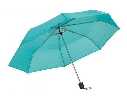 Parasol składany, manualny, śr. 96 cm, 3-częściowa laska i szyny - metal, pokrowiec
