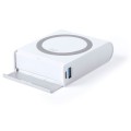 Powerbank 8000 mAh, ładowanie indukcyjne, działa z tel. posiadającymi możliwość ładowania indukcyjnego, USB typ C, kabel nie dołączony
