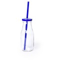 Butelka na napoje ze słomką, szkło, 320 ml, 63 x 154 x 63 mm
