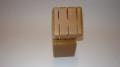 Blok do 6 noży, drewno, 18 x 18 x 7 cm, cena orientacyjna
