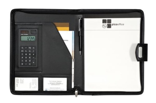 Teczka  - organizer, PU, poliester, 320 x 250 x 20 mm
