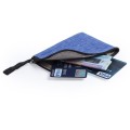 Etui na karty z ochroną RFID - portmonetka, poliester, 113 x 81 x 12 mm
