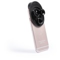 Obiektywy uniwersalne do telefonu, ABS, 105 x 145 x 30 mm, makro, rybie oko, szeroki kąt, cpl
