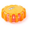Lampka ostrzegawcza, ABS, śr. 100 x 35 mm, 15 diod LED, magnes
