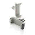 Samochodowy uchwyt na telefon, 70 x 55 x 25 mm, ABS, silikon, stal, do 6", obrotowy - 360 stopni
