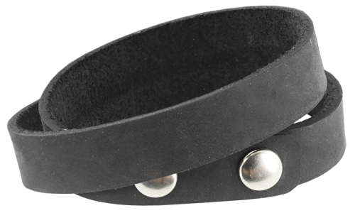 Bransoletka skórzana, 420 x 12 mm, min. 10 szt., tłoczenie, laser, kartonik