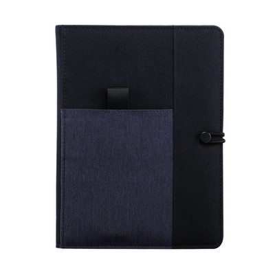 Notes A5 z kieszeniami, PU, 64 kremowe kartki
