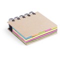 Zestaw do notatek - eko, 83 x 76 x 22 mm, karteczki samoprzylepne
