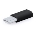 Adapter, 10 x 24 x 5 mm, wejście micro USB, wyjście typ C
