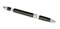 Długopis z powerbankiem 700 mAh, śr.14 x 159 mm, czarny wkład, wejście USB, wyjście micro USB