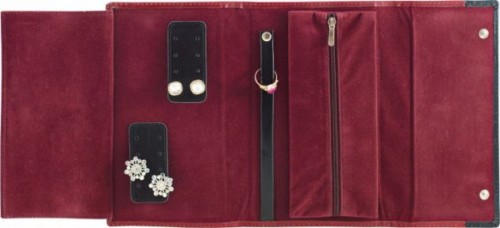 Etui na biżuterię, szyte na zam., skora premium, cena dla 30 szt., 21 x 13 x 3 cm
