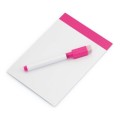 Notes magnetyczny na lodówkę, folia magnetyczna, 150 x 105 mm, pisak i gumka w zestawie
